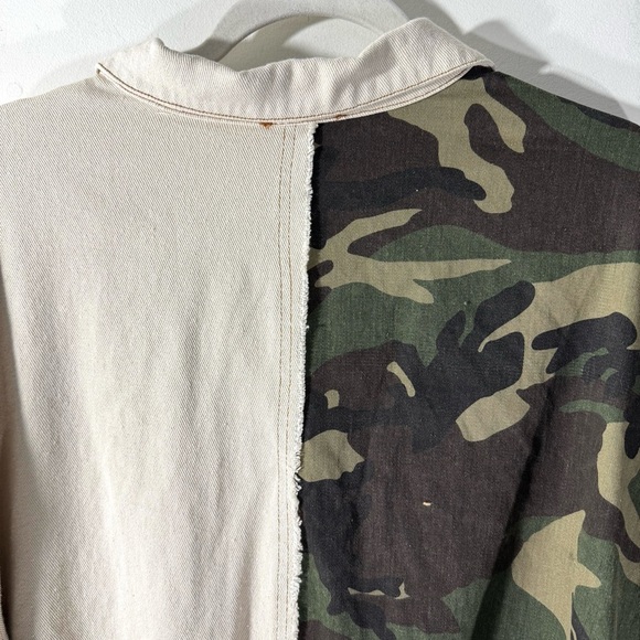 Andree Mixed Media Oversized Corduroy Jacket - Picture 6 of 13